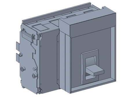 Basic switch-disconnector Compact NS630b to NS1600 4P; manually operarted withdrawable device