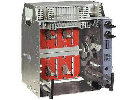 Basic chassis withdrawable device for Compact NS630b to NS1250 ad Masterpact NT06 to NT12 4P