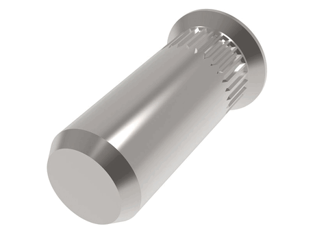 CKCM Series - Countersunk, Knurled, Closed End