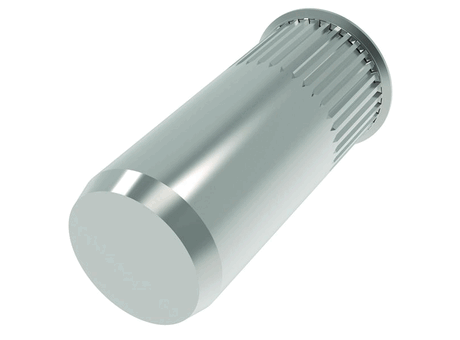 CKKM Series - Round Body, Knurled , Closed End