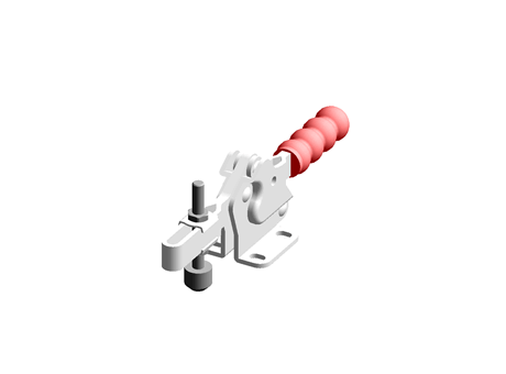 Clamp-Horizontal-U-Shaped Pressure Handle Flange Base-DDH-21502-B/DDH-21502-BSS
