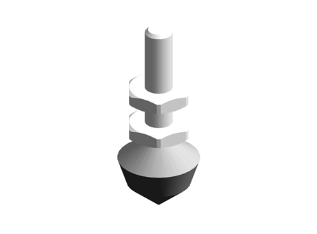 Clamp-Front End Metal Fittings for Clamping-Pointed Rubber Type-DDH-CC
