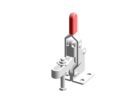 Clamp-Vertical-U-Shaped Pressure Handle Flange Base-DDH-11421/DDH-11421-SS Series