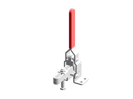 Clamp-Vertical-U-Shaped Pressure Handle Flange Base-DDH-11412 Series