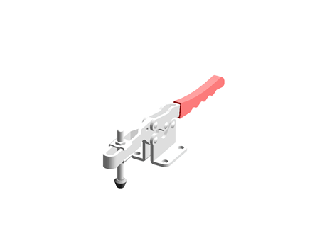 Clamp-Horizontal-U-Shaped Pressure Handle Flange Base-DDH-20235/DDH-20235-SS