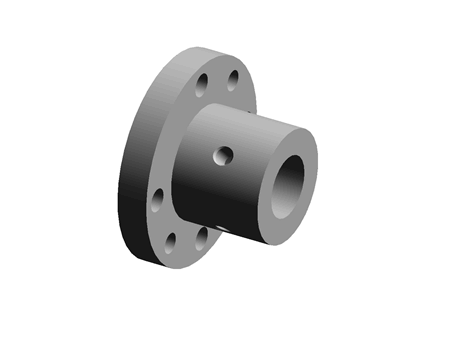Linear Shaft Supporter-Thick Type Locating Hole Type ABSFBNK Series