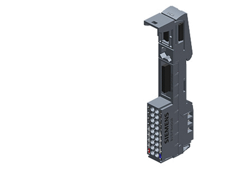 A2d Peripheral Module SIEMENS - Free CAD models - Field bus, decentralized peripheral ...