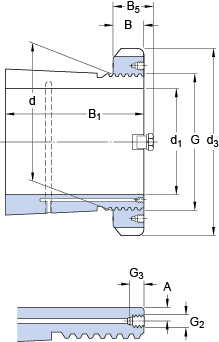 Dimensions : sleeve type OH...H (1)