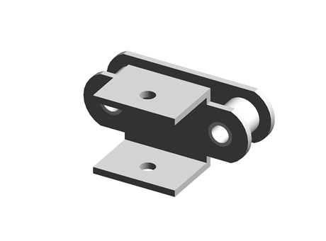 Kk Chain SKF - Free CAD models - Conveyor Chains C series, KK-1, AA-1 ...