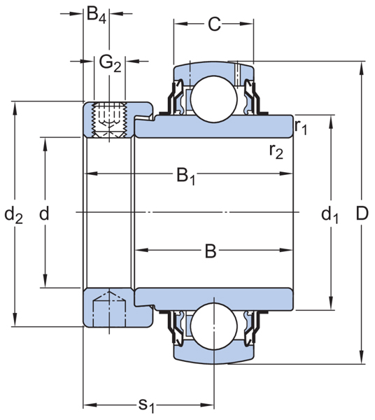 Watertrace Insert SKF - Free CAD models - Insert bearings - TraceParts