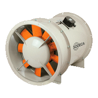 HTP - High pressure tubular axial extract fans