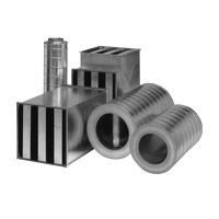 S - Silencers to fit to inlet or outlet