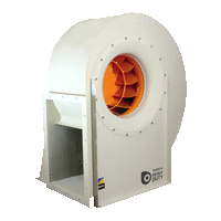 CMRS - Very robust single inlet medium pressure centrifugal fans, equipped with a backward curved impeller