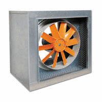 CJHCH - Axial ventilation units with acoustically insulated box