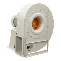 CAAB - Extremely robust high pressure and single inlet centrifugal fans with sheet steel casing and impeller