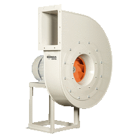 CAMD - Extremely robust medium pressure and single inlet centrifugal fans with sheet steel casing and impeller