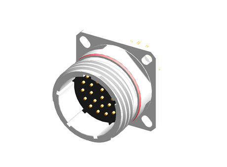 SOURIAU - Free CAD models - 8D Series - MIL-DTL-38999 Series III