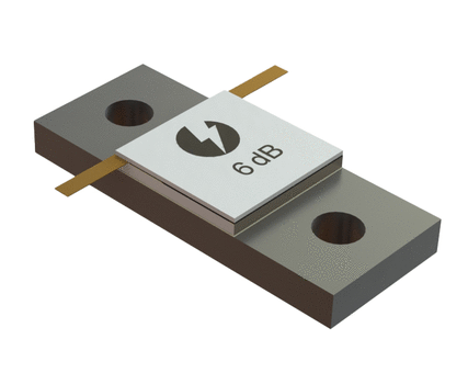 PPA50 - Flange Attenuator, DC to 1 GHz, Up to 50 Watts, Center Tab