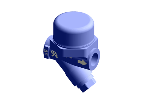 TD46 Thermodynamic Steam Trap: 3D models - SOLIDWORKS, Inventor