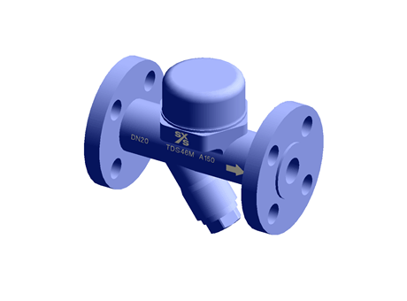 TD46 Thermodynamic Steam Trap: 3D models - SOLIDWORKS, Inventor