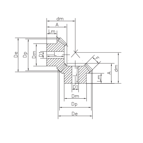 Dimensioned drawing