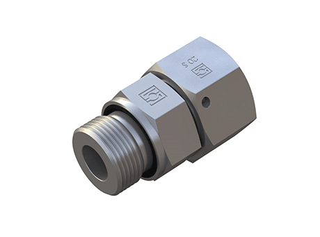 Adaptateurs mâles droits avec cône 24° / O-Ring (DKO) Type FI-EGED-...-R-WD Séries L / S