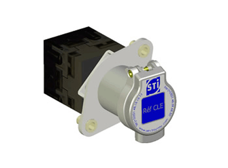 STI - Free CAD models - Rotary lock from 1 to 5 key entries RTK*E ...