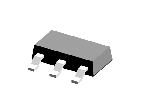 Integrated Circuit SOT223 (3-Pin) - LD1117S33CTR, LD1117S33TR, LD1117S50TR