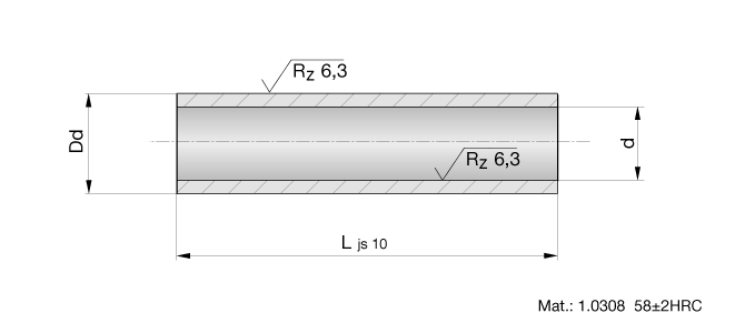 STRACK NORMALIEN - Free CAD models - SN2651 Distance tube - TraceParts