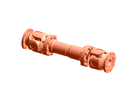 UCF型-标准伸缩法兰式万向联轴器