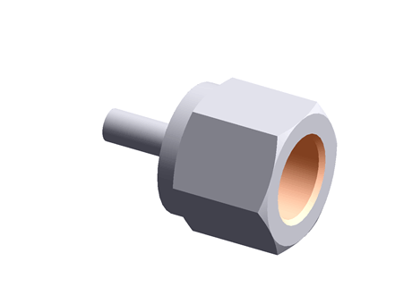 Swagelok Company - Free CAD models - Female Adapter (ISO Parallel ...