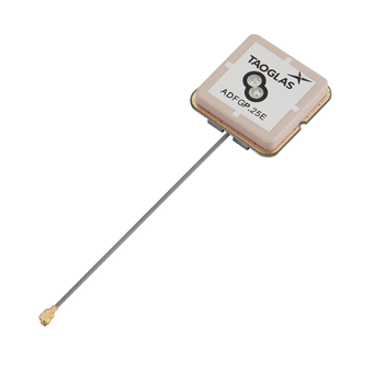 ADFGP.25E – Embedded GPS/GLONASS/BeiDou/Galileo Dual Pin Active Patch Antenna, I-PEX MHF® I (U.FL)