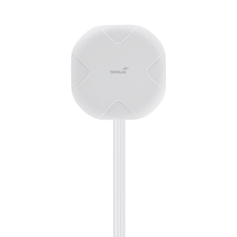 4 x 5G/4G LTE MIMO White Cross-Polarized Antenna with Multi Mount Bracket
