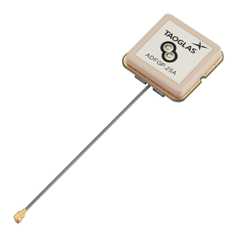 ADFGP.25A – Embedded Dual Pin Active GNSS Patch Antenna, I-PEX MHF® I (U.FL)