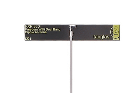 Freedom FXP830 2.4/5.8GHz Flexible PCB Antenna, IPEX MHF4, 100mm Ø0.81