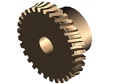Worm Gear , Modules 0.5 to 1, Bronze, Single & double lead, Right handed