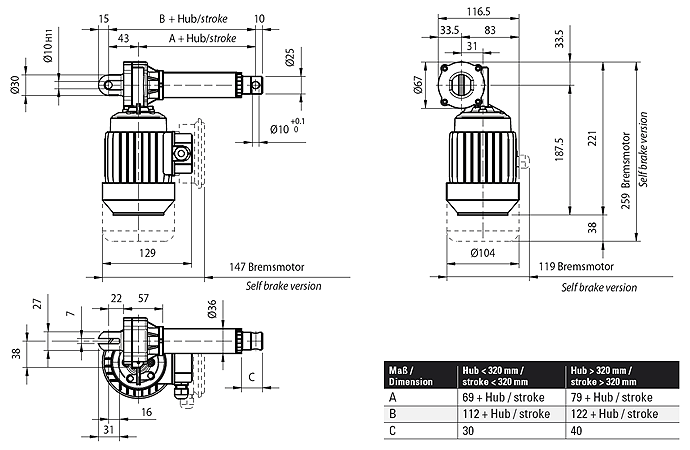 HG/AL3 with AC Motor