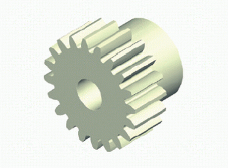 Spur gears, Module 1.5, Plastic, 20° PA