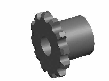 End of Life - Chain Wheels for Chain 40 K (Pitch 1/4")