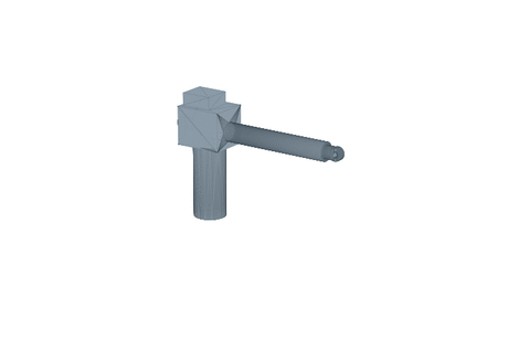 Hubgetriebe mit Endschaltern HGAL-2F bis 2500 N (Motor radial)