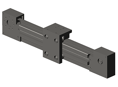 AD...M LAT Linear-Rollenachse, Trägerplatte seitlich