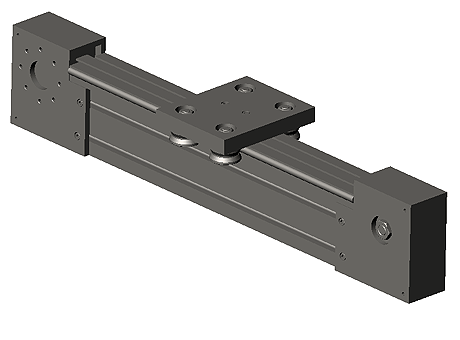 AD...M Linear-Rollenachse für Motorantrieb