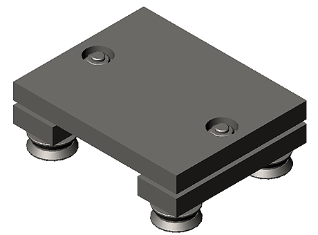 Kurvensysteme, Trägerplatte mit Drehschemel MRD416