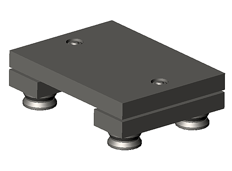 Kurvensysteme, Trägerplatte mit Drehschemel MRD210