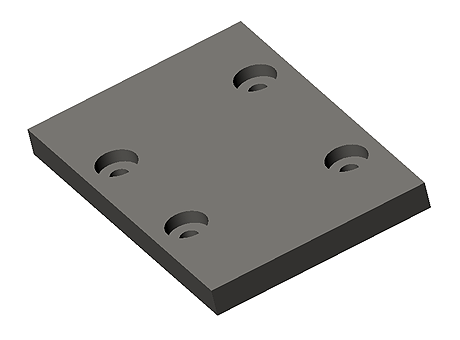 Kurvensysteme, Trägerplatte MR210 MR416