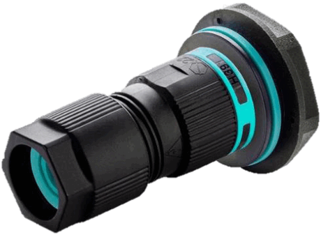 In-line circular mini-joint connector type "I"