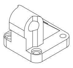 Counter Hinge 90°