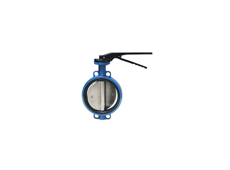 Wafer type butterfly valve – cast iron body – ductile iron disc – lever operator