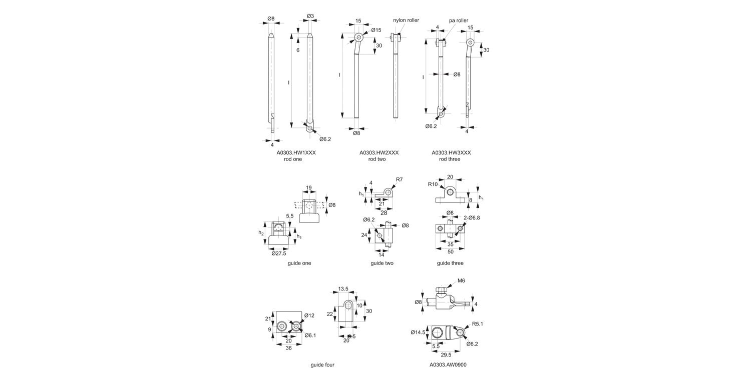 Teknipart Ltd - Free CAD models - CC0340 Multi-Point Latching Set ...