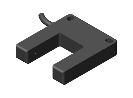 Photo-electric sensors OsiSense XU, fork, infrared, cable
